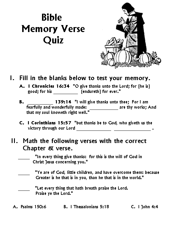 Bible Quiz