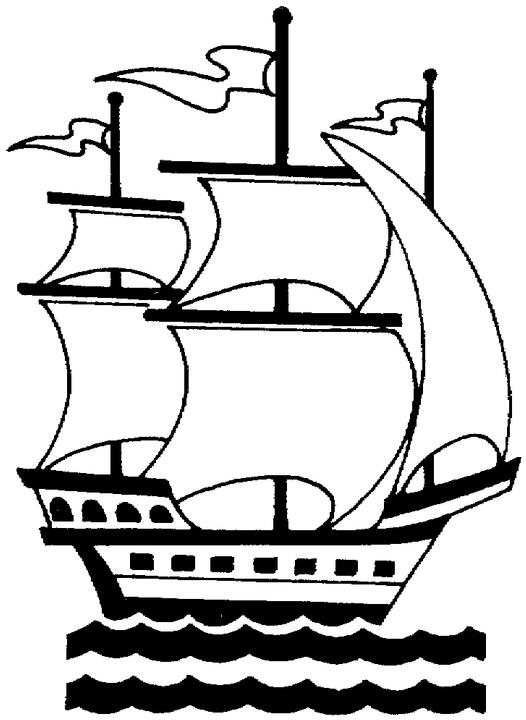 la nina ship coloring pages - photo #10