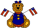 flag bear