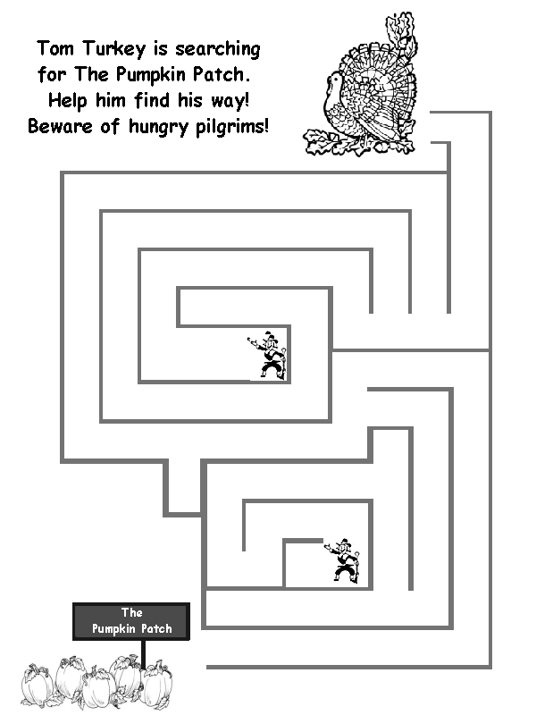 Thanksgiving Maze