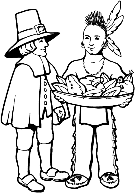 Pilgrim & Indian