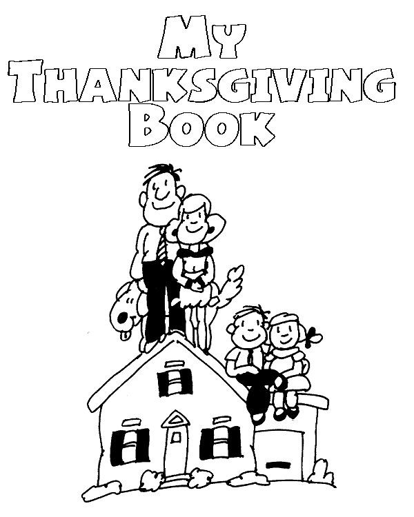 Happy Family - My Thanksgiving Book